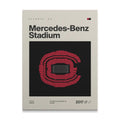 Atlanta Football Stadium Canvas Art
