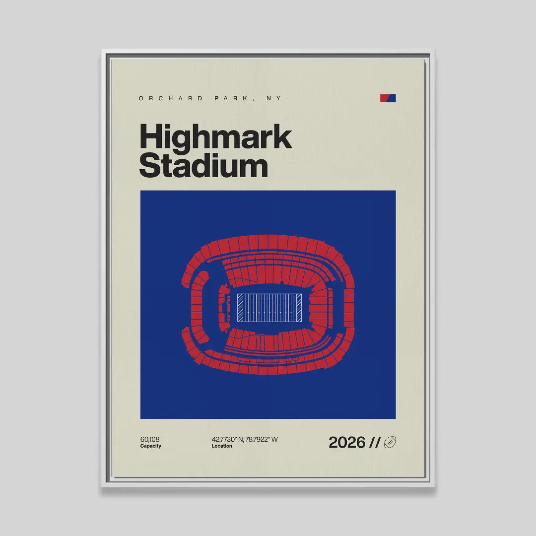 Buffalo Football Stadium Canvas Art
