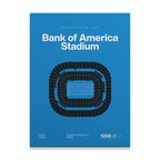 Carolina Football Stadium Bold Canvas Art