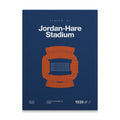 Auburn College Football Stadium Bold Canvas Art