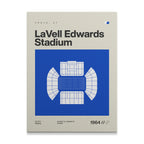 Provo College Football Stadium Canvas Art