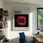 Cincinnati College Football Stadium Canvas Art