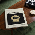 Colorado College Football Stadium Canvas Art