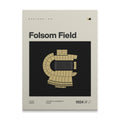 Colorado College Football Stadium Canvas Art