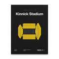 Iowa College Football Stadium Bold Canvas Art