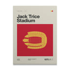Iowa ST College Football Stadium Canvas Art
