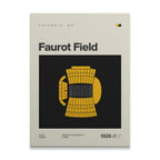 Missouri College Football Stadium Canvas Art
