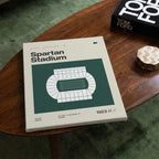 Michigan ST College Football Stadium Canvas Art