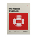 Nebraska College Football Stadium Canvas Art
