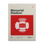 Nebraska College Football Stadium Canvas Art