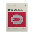 Ohio College Football Stadium Canvas Art