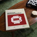Oklahoma College Football Stadium Canvas Art