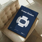 Pennsylvania College Football Stadium Bold Canvas Art
