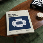 Pennsylvania College Football Stadium Canvas Art