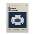 Pennsylvania College Football Stadium Canvas Art
