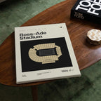 West Lafayette College Football Stadium Canvas Art