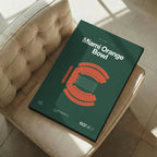 Miami College Football Retro Stadium Bold Canvas Art