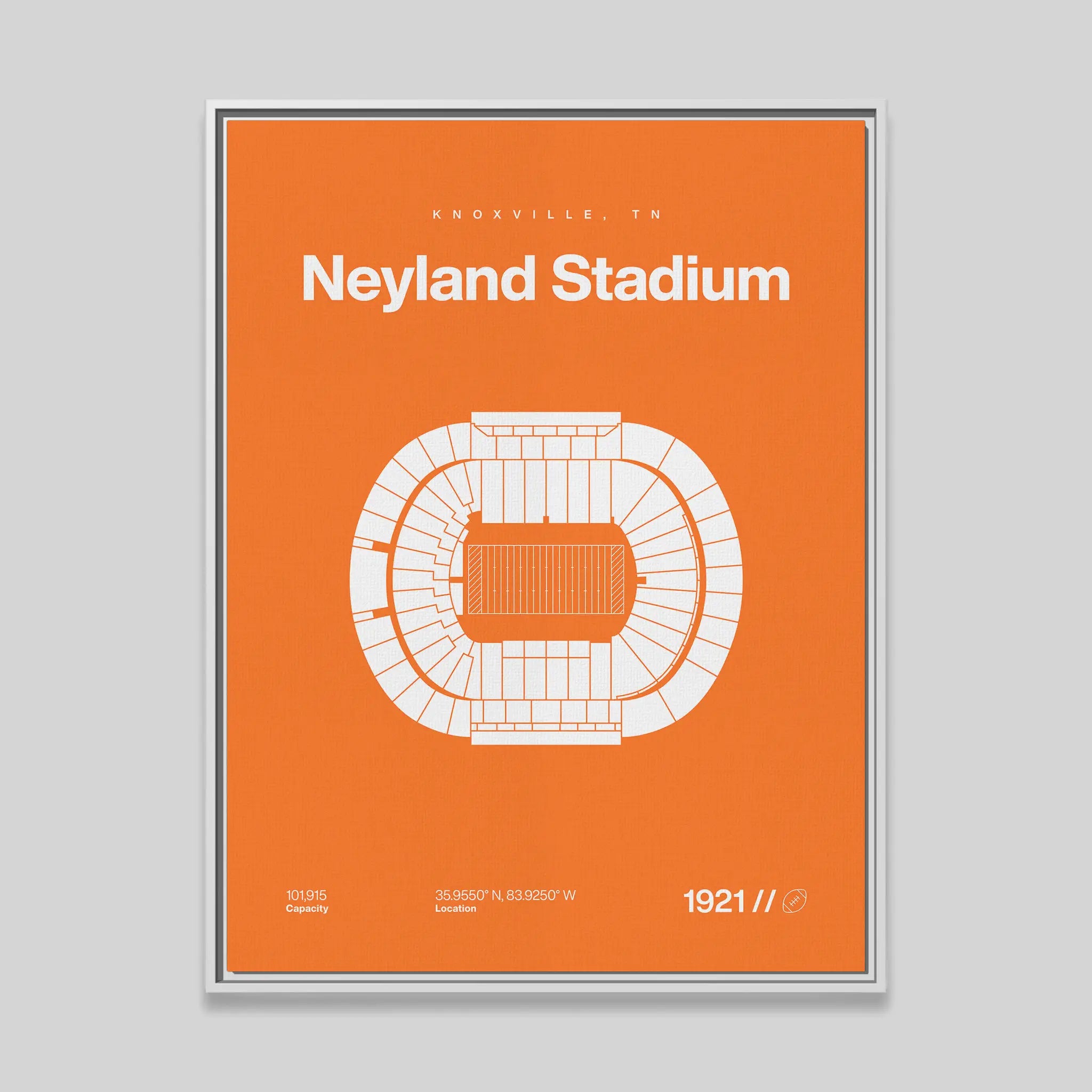 Tennessee College Football Stadium Bold