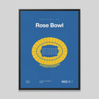 California LA College Football Stadium Bold