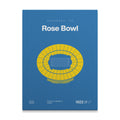 California LA College Football Stadium Bold