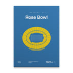 California LA College Football Stadium Bold