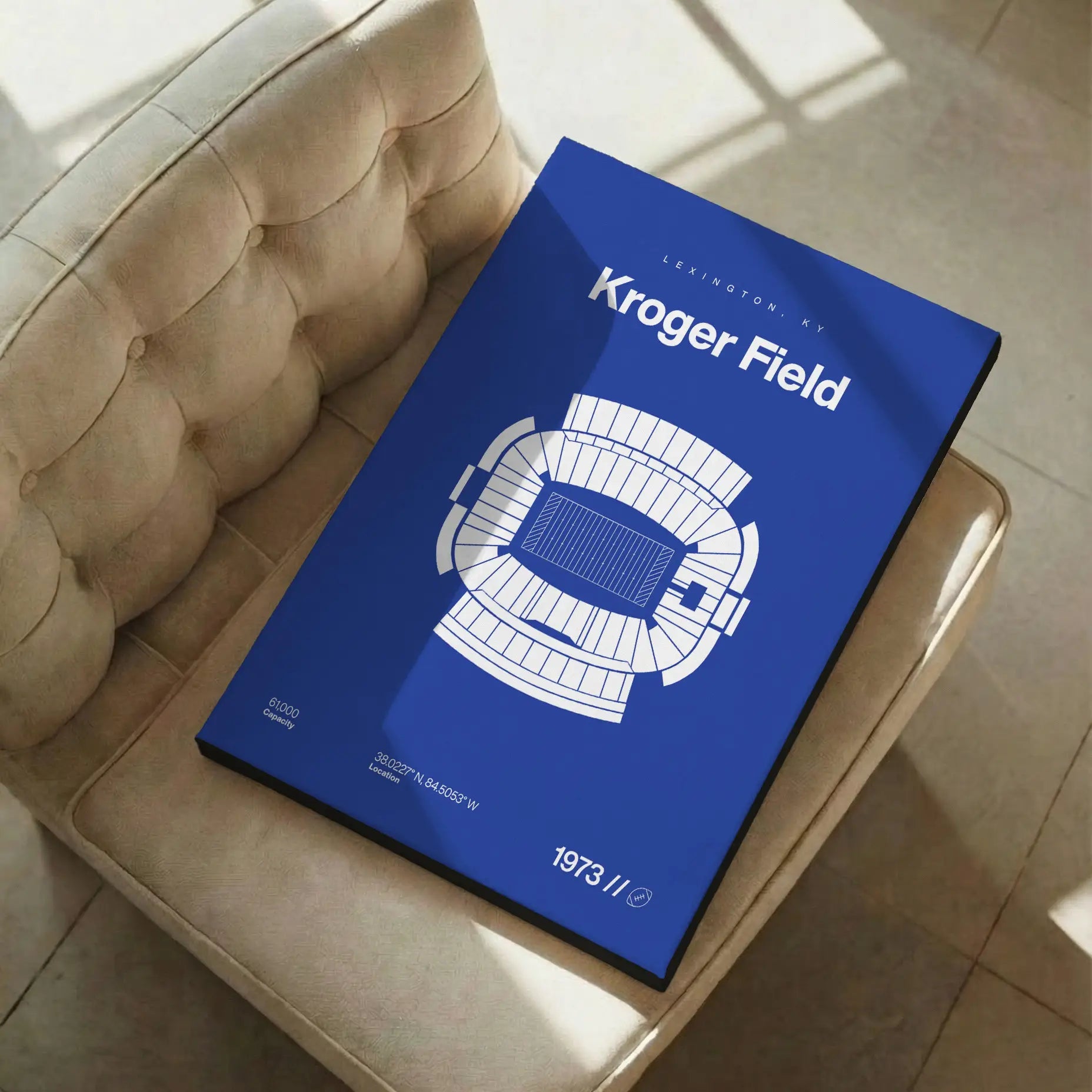 Kentucky College Football Stadium Bold