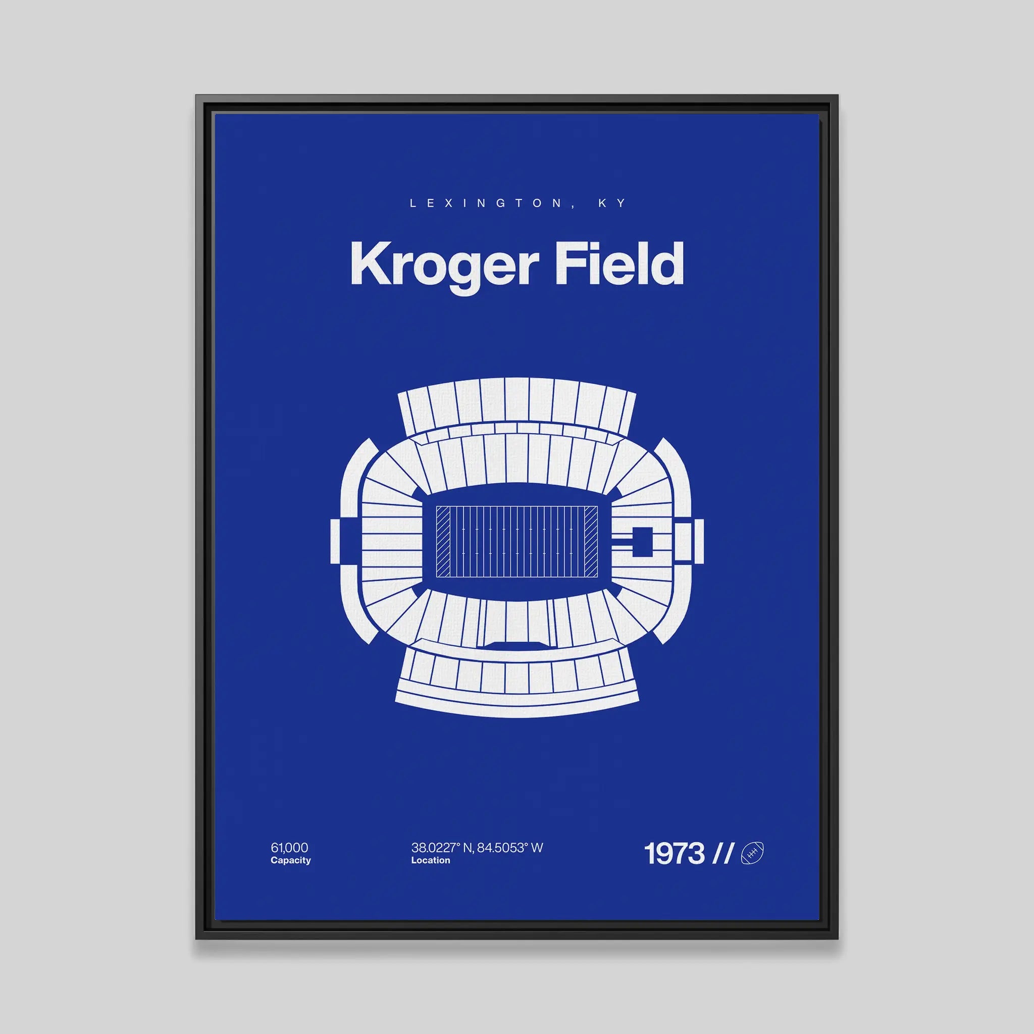 Kentucky College Football Stadium Bold