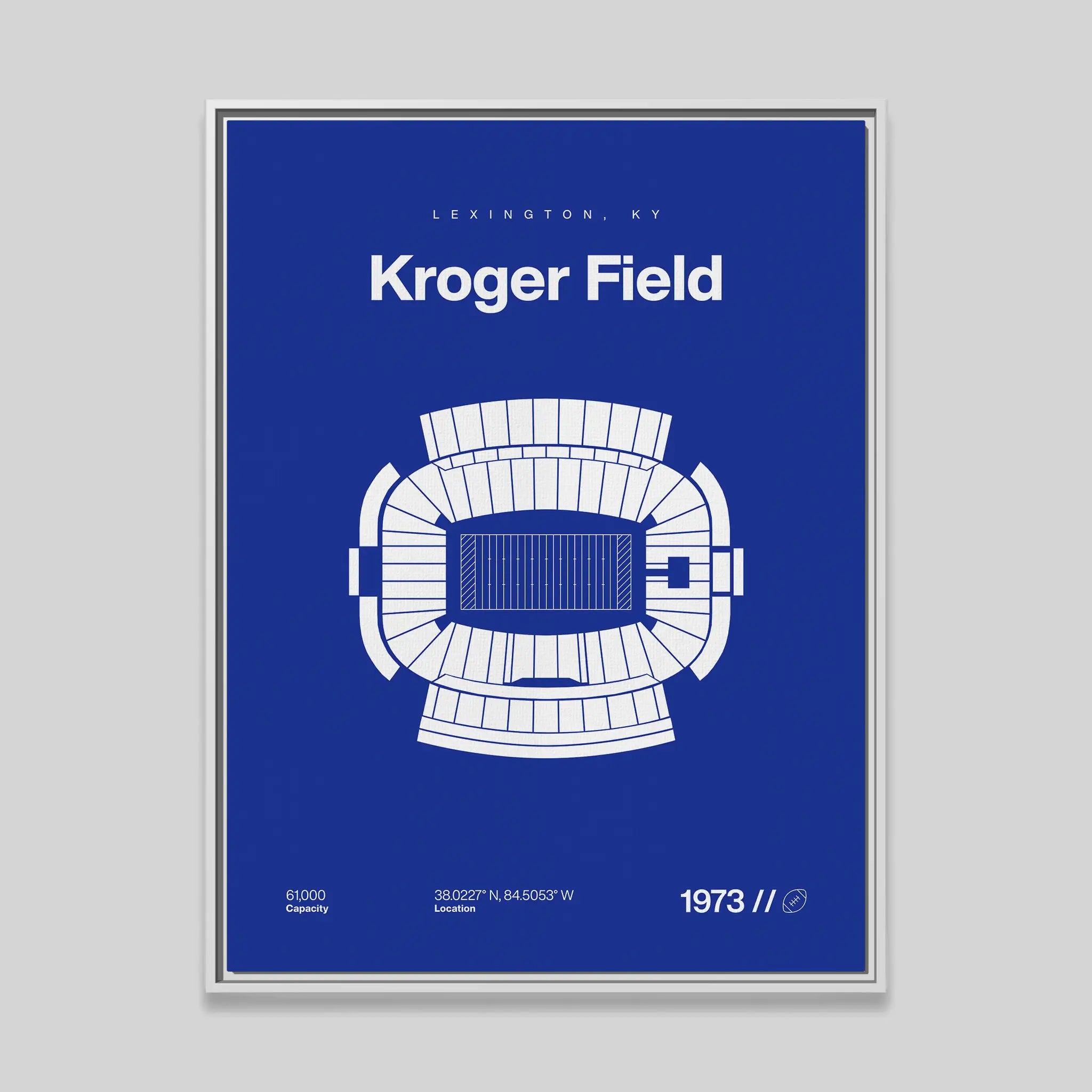 Kentucky College Football Stadium Bold