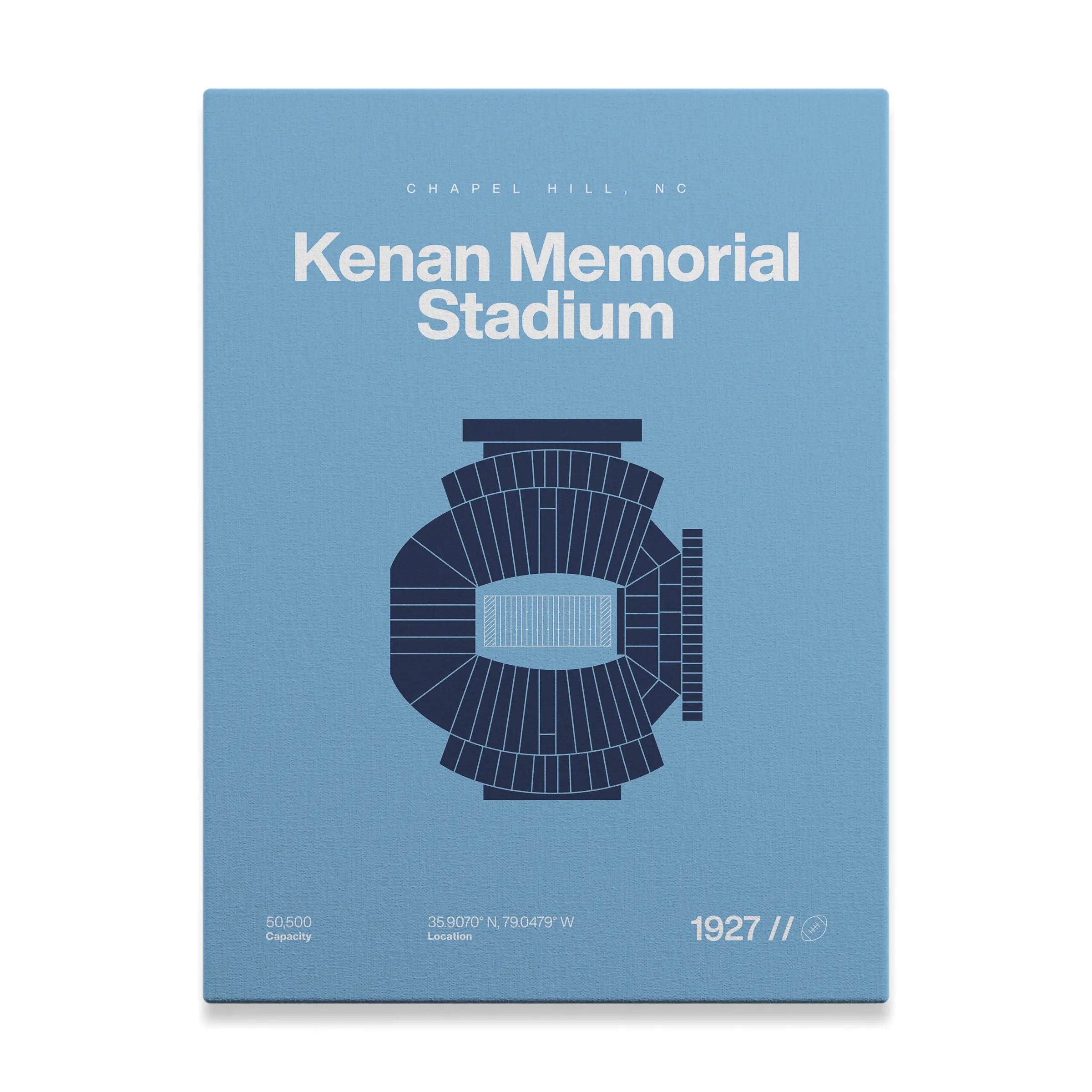 North Carolina College Football Stadium Bold
