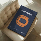 Virginia College Football Stadium Bold Canvas Art