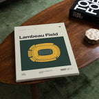 Green Bay Football Stadium Canvas Art