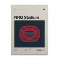 Houston Football Stadium Canvas Art