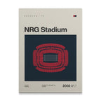 Houston Football Stadium Canvas Art