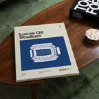Indianapolis Football Stadium Canvas Art