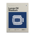 Indianapolis Football Stadium Canvas Art