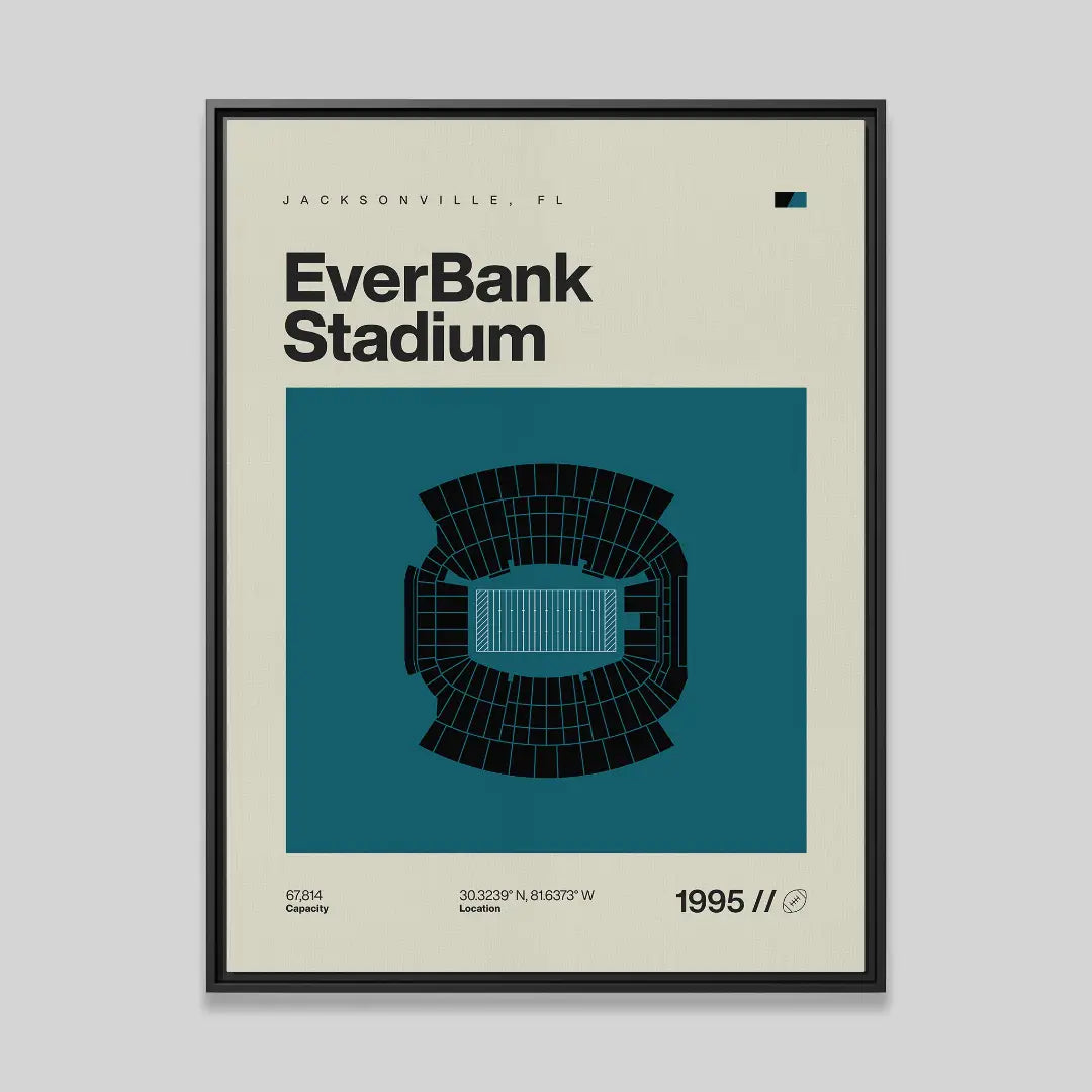 Jacksonville Football Stadium Canvas Art