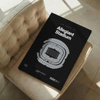 Las Vegas Football Stadium Bold Canvas Art