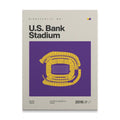 Minnesota Football Stadium Canvas Art