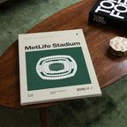 NY Football Stadium Canvas Art