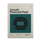 Philadelphia Football Stadium Canvas Art
