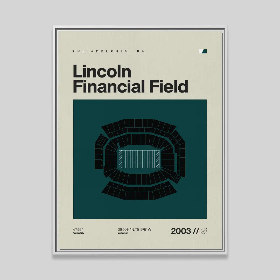 Philadelphia Football Stadium Canvas Art