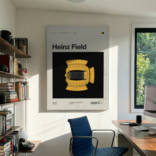 Pittsburgh Football Stadium Canvas Art