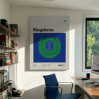 Seattle Football Retro Stadium Canvas Art