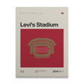 San Francisco Football Stadium Canvas Art