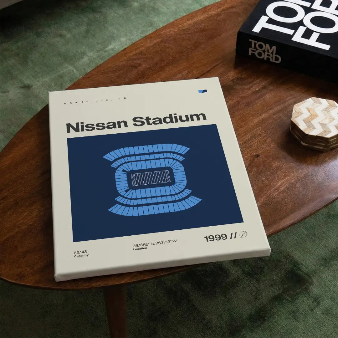 Tennessee Football Stadium Canvas Art