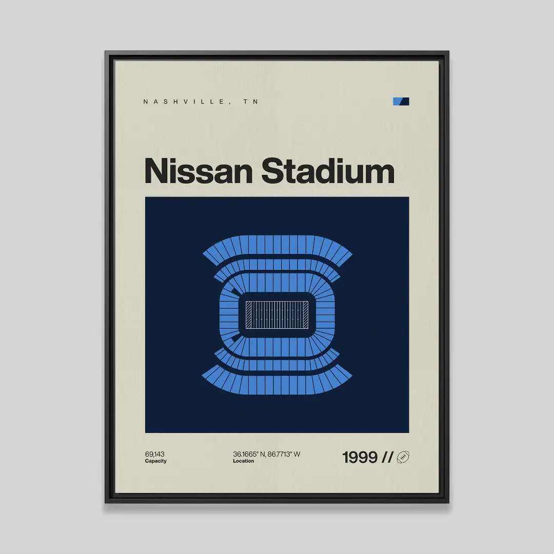 Tennessee Football Stadium Canvas Art