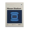 Tennessee Football Stadium Canvas Art