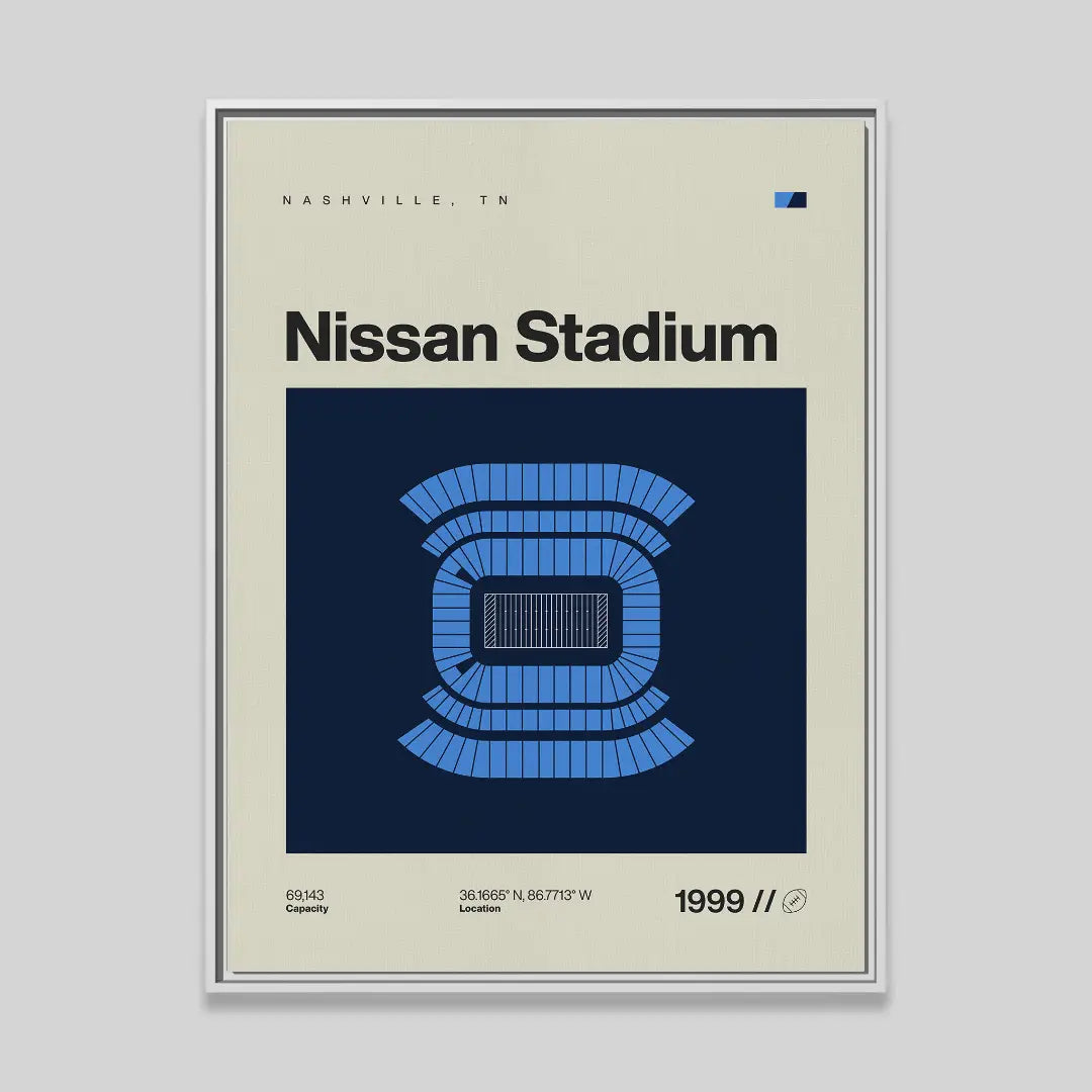 Tennessee Football Stadium Canvas Art