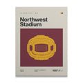 Washington Football Stadium Canvas Art