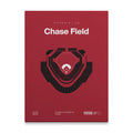 Arizona Baseball Stadium Bold Canvas Art